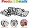 24 Pack Velvet Coloring Butterflies – DIY Fuzzy Color Your Own Butterflies for Crafts, Art Projects, Parties & Family Activities (Classic Style)